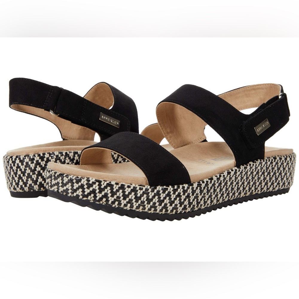 ANNE KLEIN Women's Verona Wedge Sandal 11M